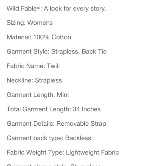 Women's Twill Tube Bodycon Dress - Wild
Fable Neutral Wave - Picture 7 of 8